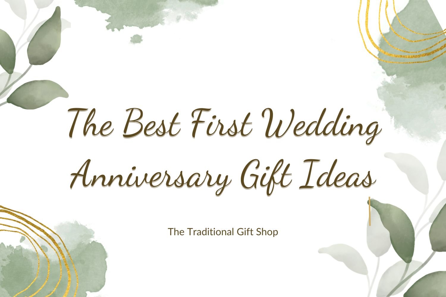 The Best First Wedding Anniversary Gift Ideas - The Gift Shop (Oulton Broad)