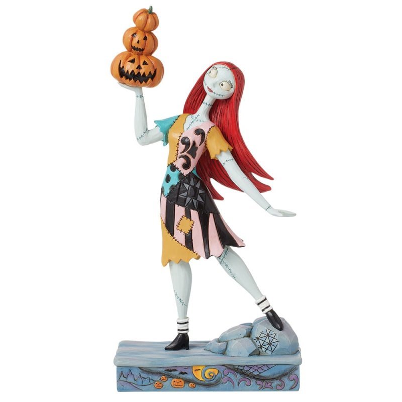 A Stack of Jacks (Sally with Pumpkins) - Disney Traditions from thetraditionalgiftshop.com