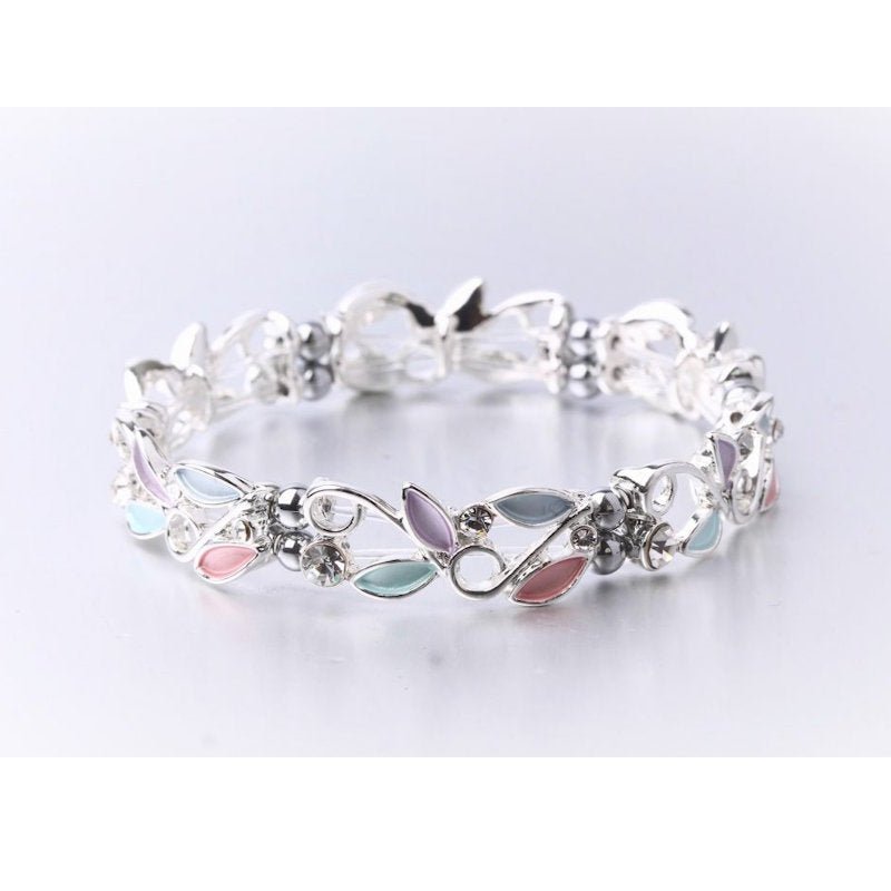 Magnetic Hematite Bracelet (MH3453) - Pure by Coppercraft from thetraditionalgiftshop.com