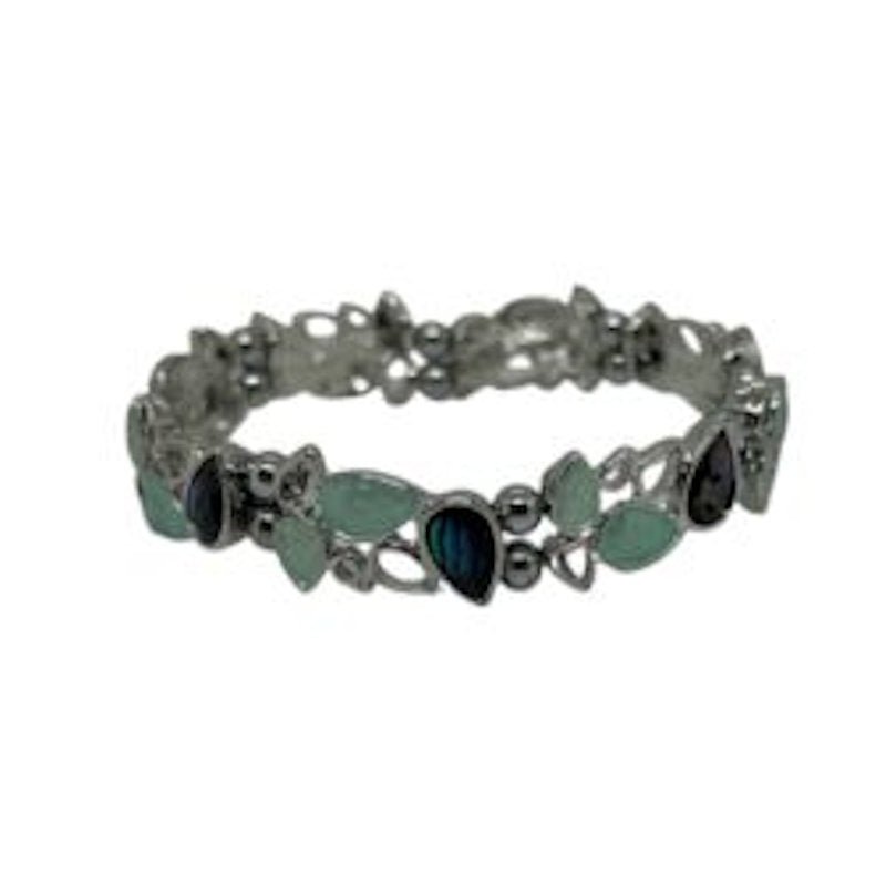Magnetic Hematite Bracelet (MH3457) - Pure by Coppercraft from thetraditionalgiftshop.com
