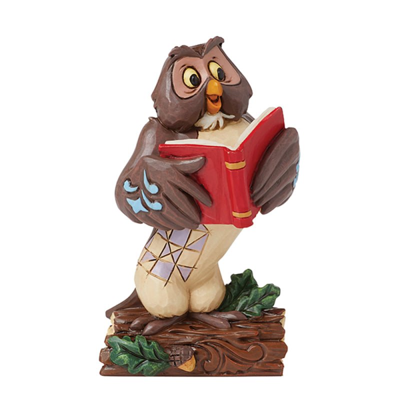Owl (Winnie the Pooh) Mini Figurine - Disney Traditions from thetraditionalgiftshop.com