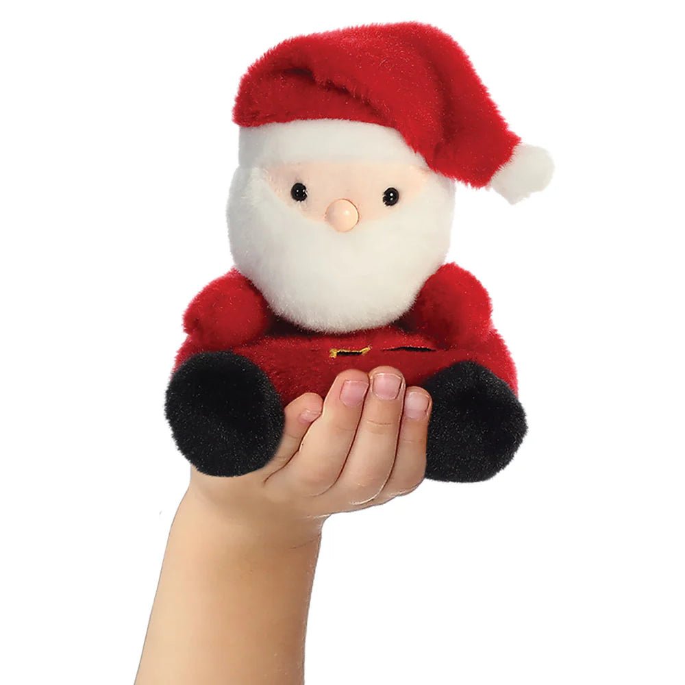Palm Pals Santa Claus Plush Toy - Palm Pals from thetraditionalgiftshop.com