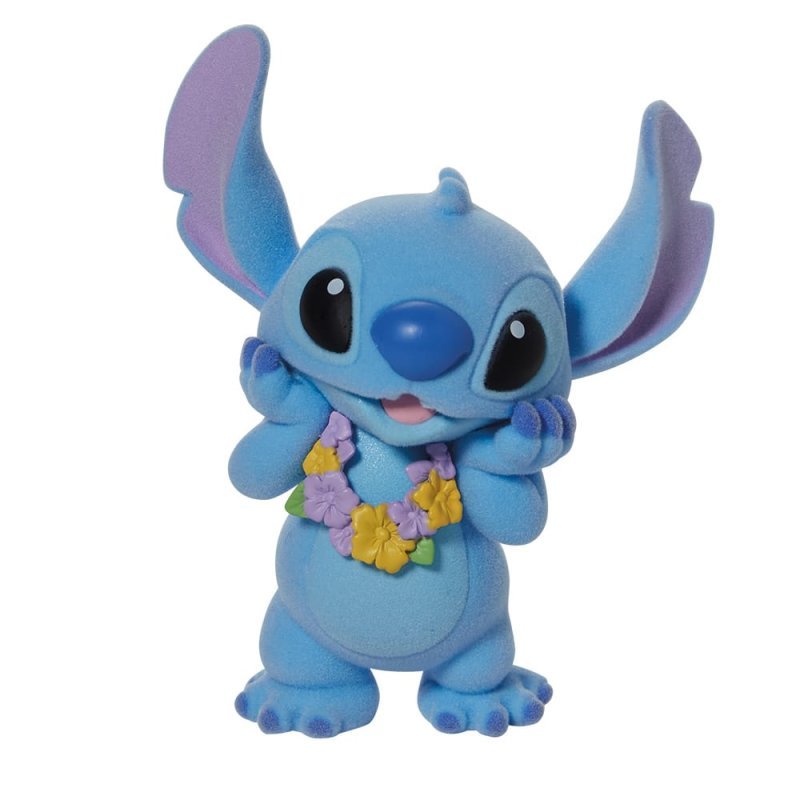 Stitch Flocked Figurine - Grand Jester Studios from thetraditionalgiftshop.com