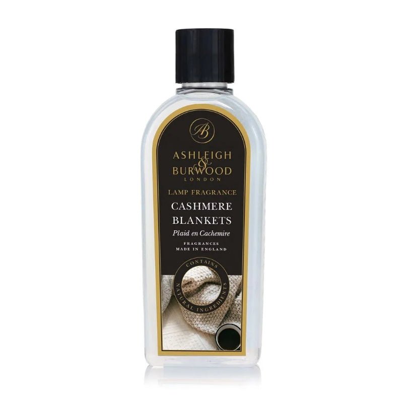 Ashleigh & Burwood Cashmere Blankets Fragrance Lamp Oil (500ml) - Ashleigh & Burwood Fragrance Lamps from thetraditionalgiftshop.com