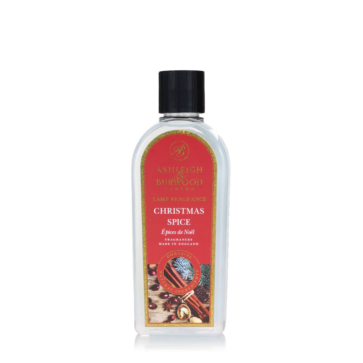 Ashleigh & Burwood Christmas Spice Fragrance Lamp Oil (500ml) - Ashleigh & Burwood Fragrance Lamps from thetraditionalgiftshop.com