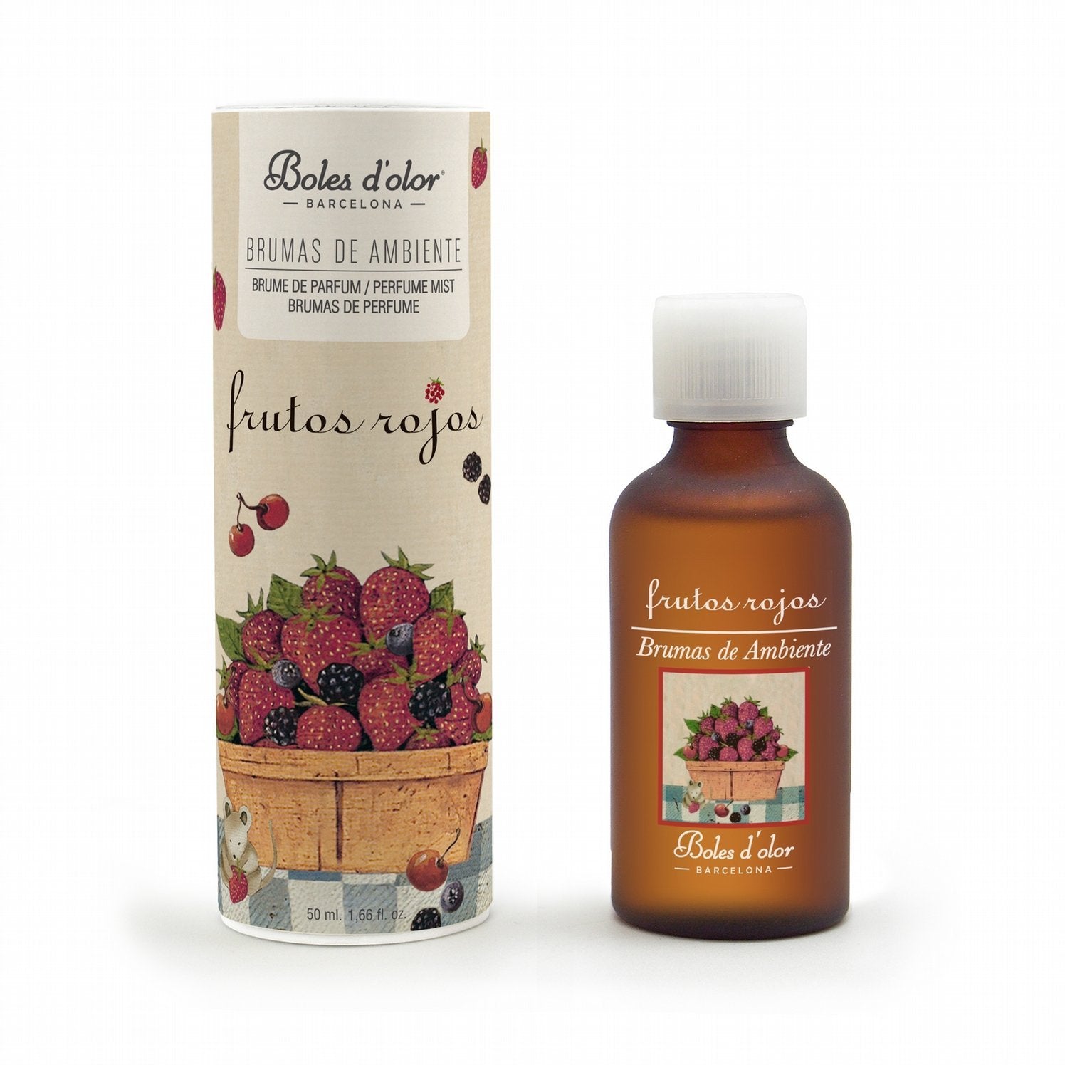 Boles d'olor Red Fruits (Frutos Rojos) Brumas de Ambiente Essence (50ml) - Boles d'olor Fragrance Mist Oils & Mist Diffusers from thetraditionalgiftshop.com