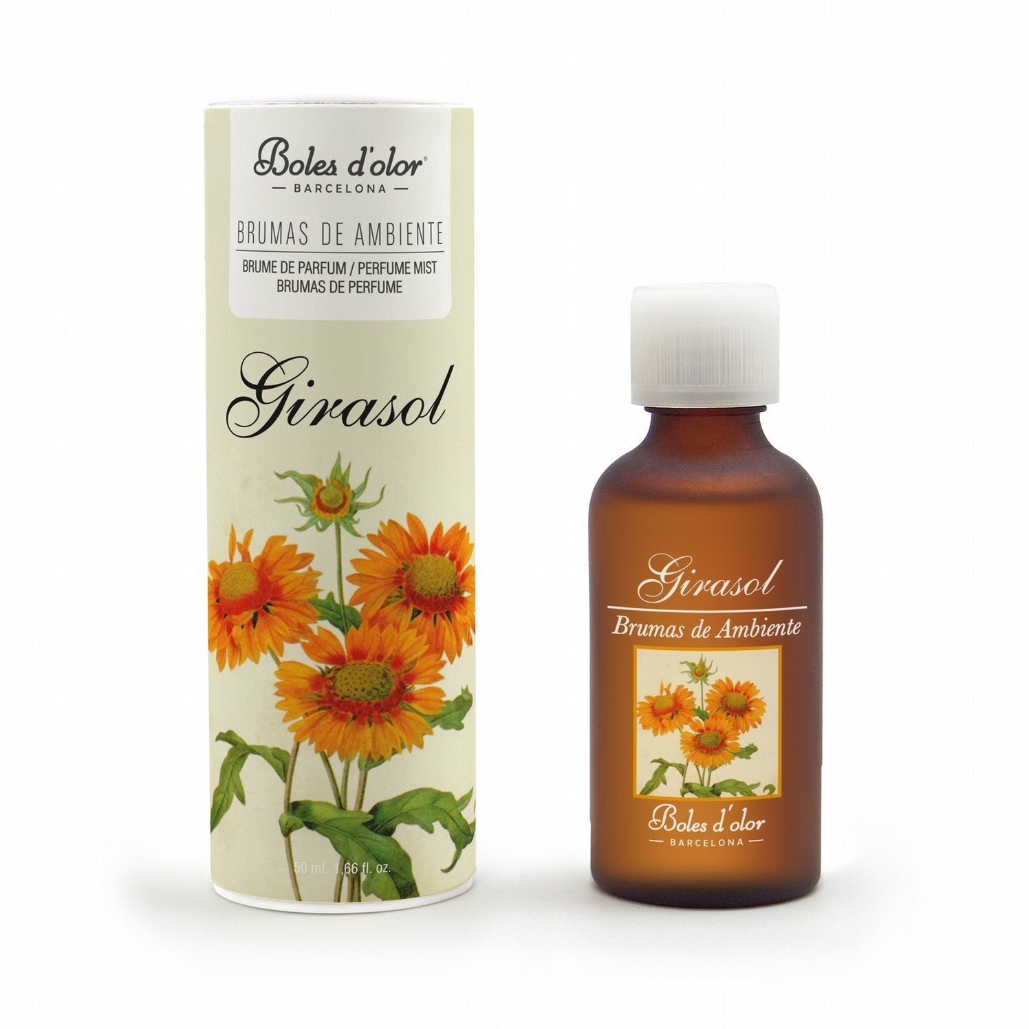 Boles d'olor Sunflower (Girasol) Brumas de Ambiente Essence (50ml) - Boles d'olor Fragrance Mist Oils & Mist Diffusers from thetraditionalgiftshop.com