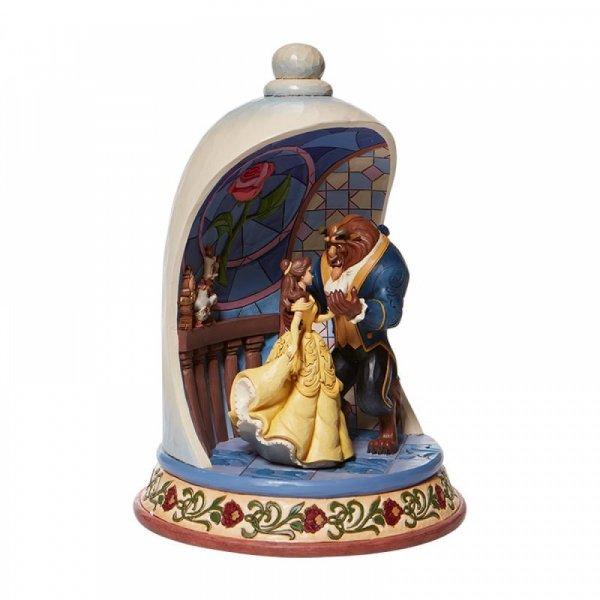 Enchanted Love (Beauty and the Beast Rose Dome Diorama) - Disney Traditions from thetraditionalgiftshop.com