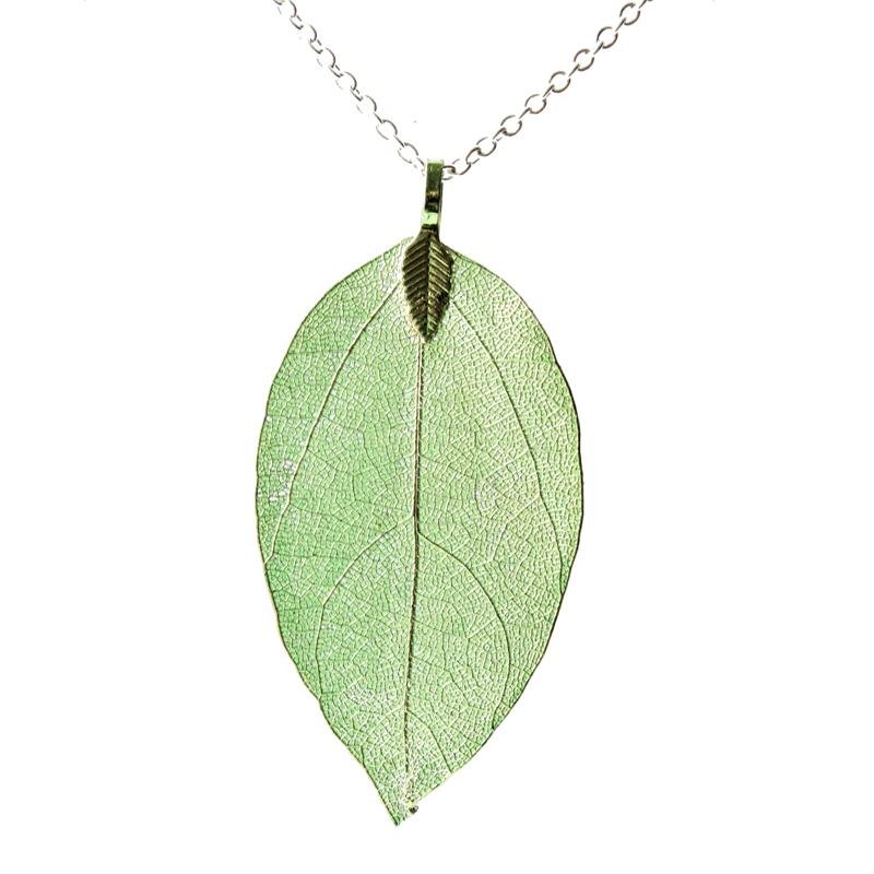 Green Leaf Necklace