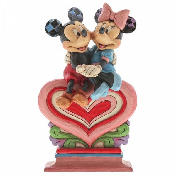 Heart to Heart (Mickey & Minnie Mouse on Heart)
