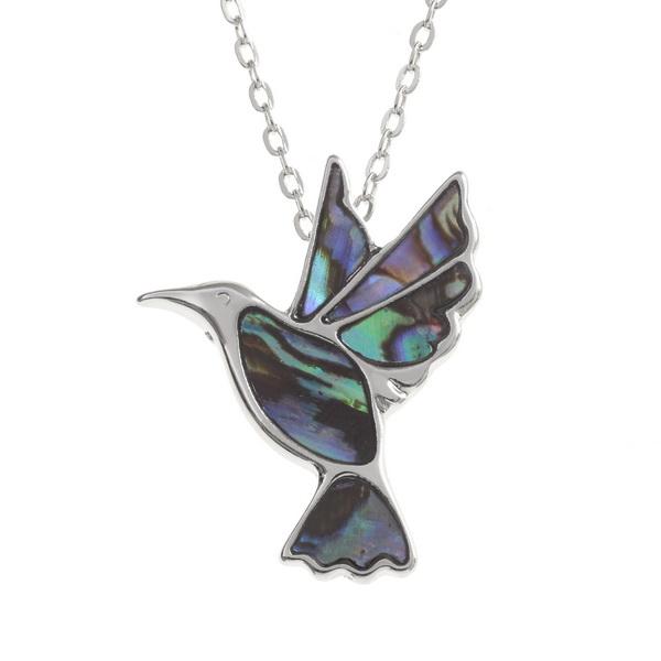 Hummingbird Paua Shell Necklace