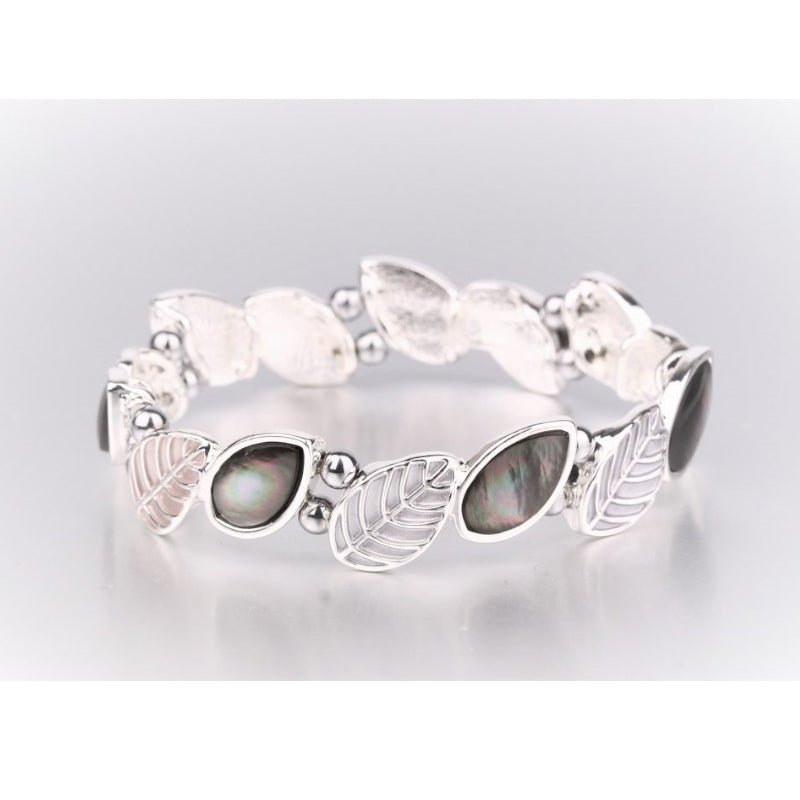 Magnetic Hematite Bracelet (MH3456) - Pure by Coppercraft from thetraditionalgiftshop.com