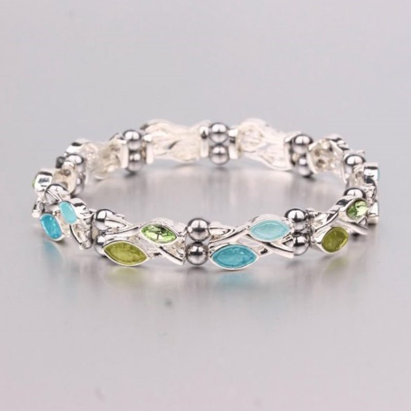 Magnetic Hematite Bracelet (MH3493) - Pure by Coppercraft from thetraditionalgiftshop.com