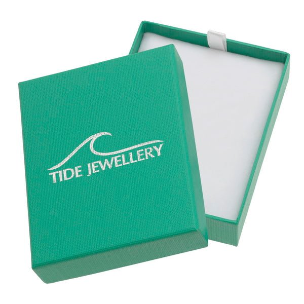 Rectangle with Spiral Paua Shell Necklace - Tide Jewellery from thetraditionalgiftshop.com