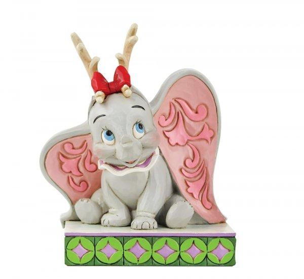 Santa's Cheerful Helper (Dumbo as a Reindeer) - Disney Traditions from thetraditionalgiftshop.com