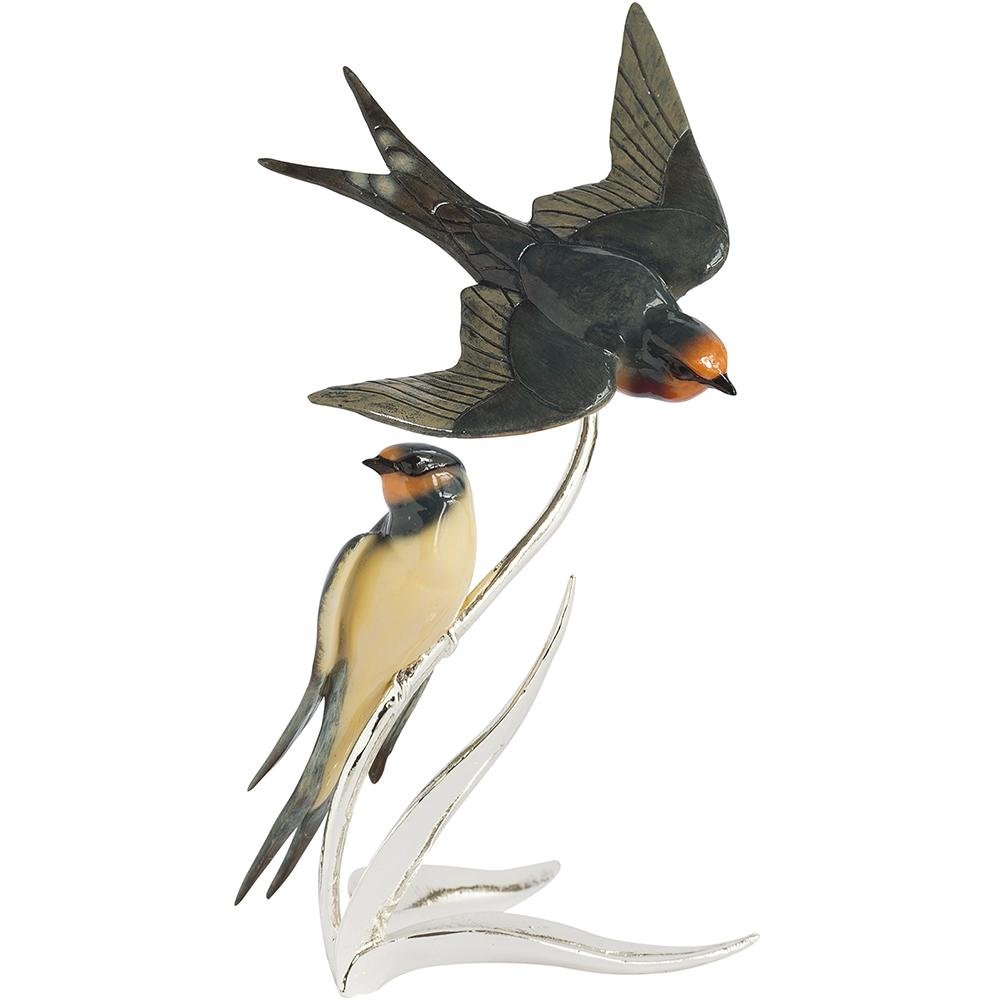 Swallow Pair - Nature's Realms from thetraditionalgiftshop.com