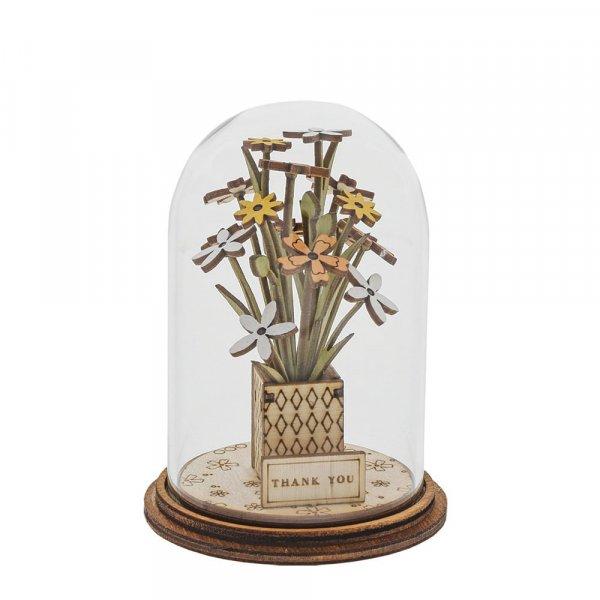 Thank You Flower Kloche - Kloche from thetraditionalgiftshop.com