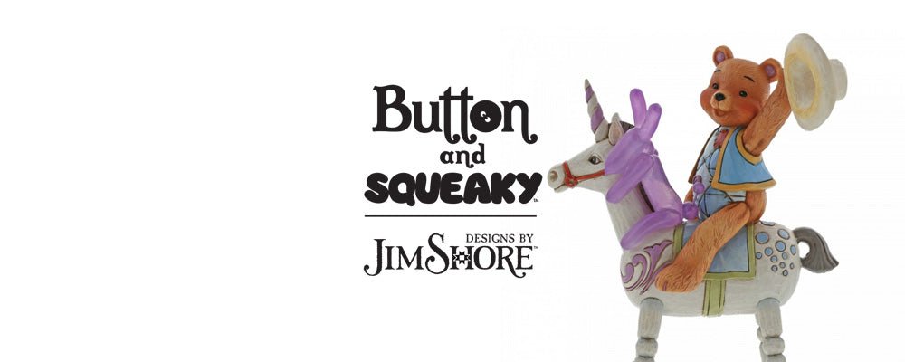 Button and Squeaky by Jim Shore - The Gift Shop (Oulton Broad)