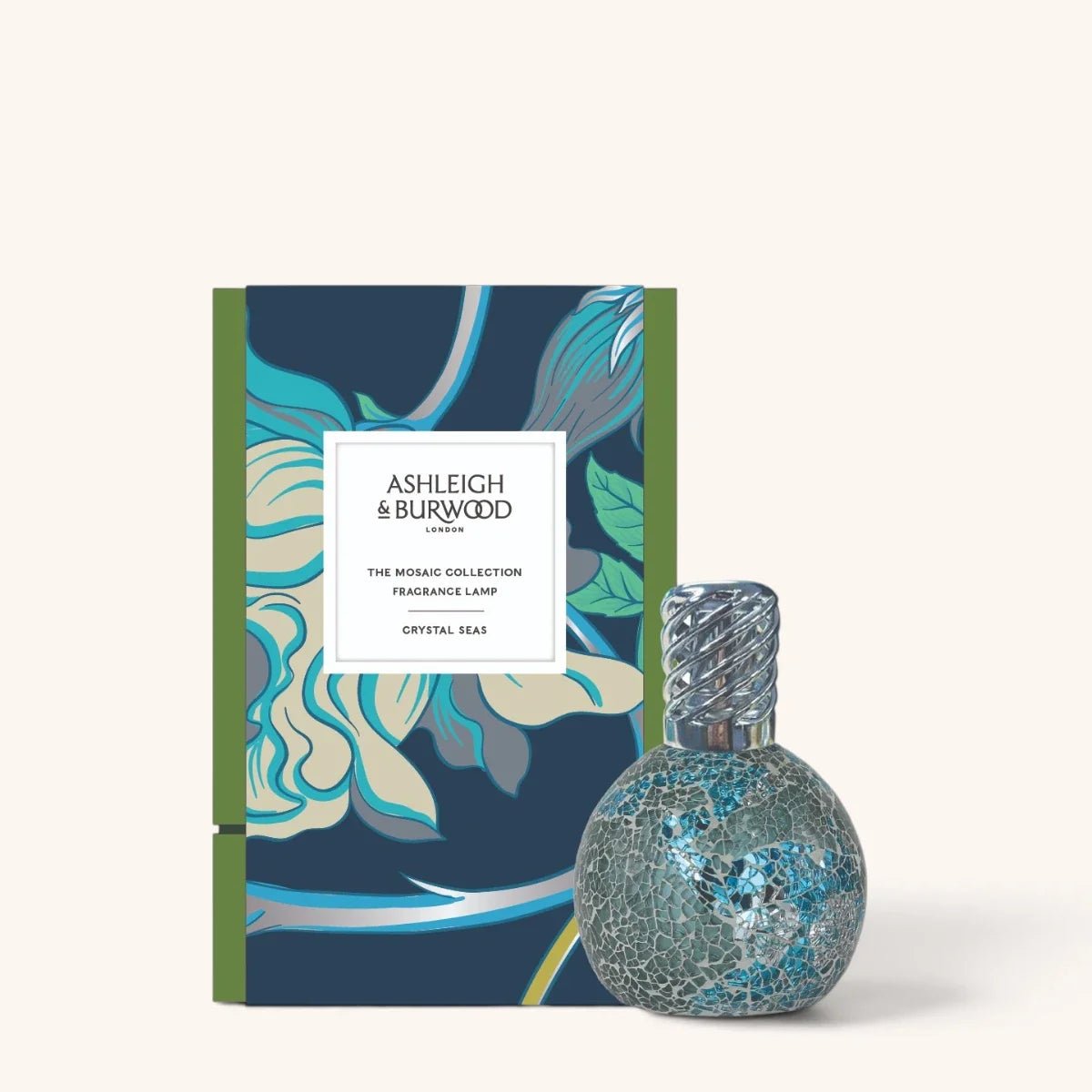 Ashleigh & Burwood Crystal Seas Large Fragrance Lamp - Ashleigh & Burwood Fragrance Lamps from thetraditionalgiftshop.com