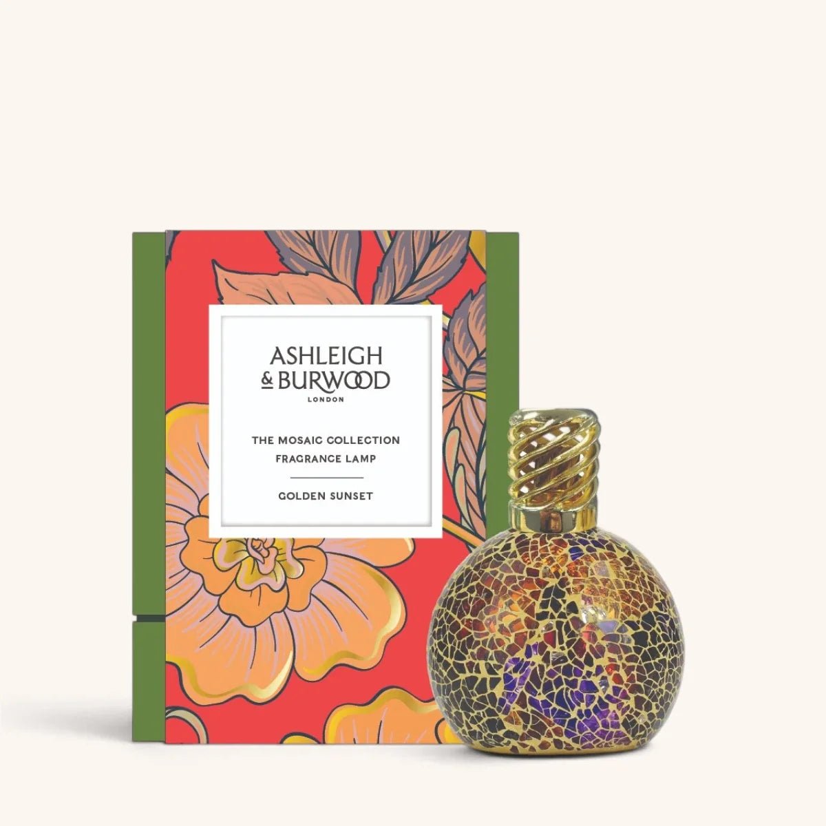 Ashleigh & Burwood Golden Sunset Small Fragrance Lamp - Ashleigh & Burwood Fragrance Lamps from thetraditionalgiftshop.com