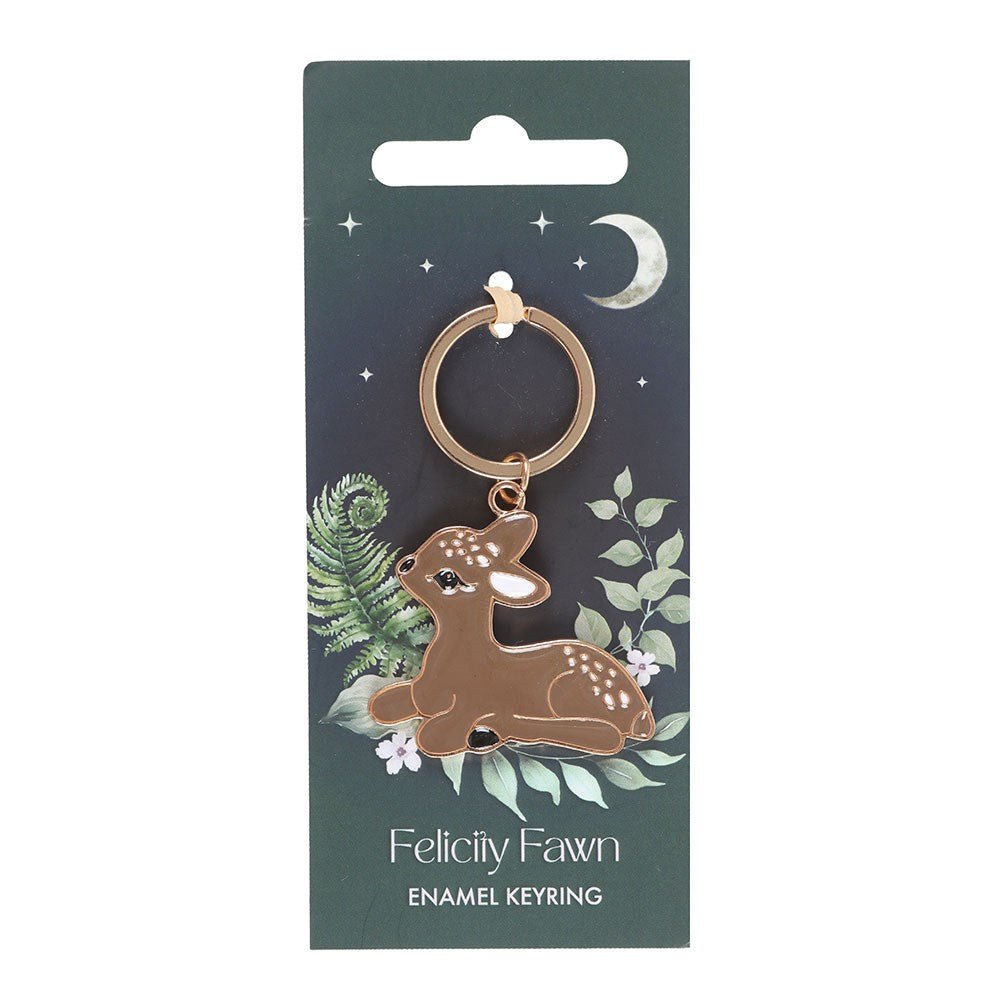 Felicity Fawn Keyring - Jones Home & Gift from thetraditionalgiftshop.com