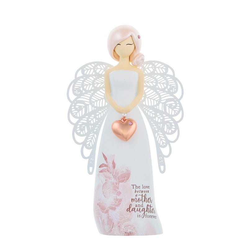 Mother & Daughter Angel Figurine - You Are An Angel from thetraditionalgiftshop.com