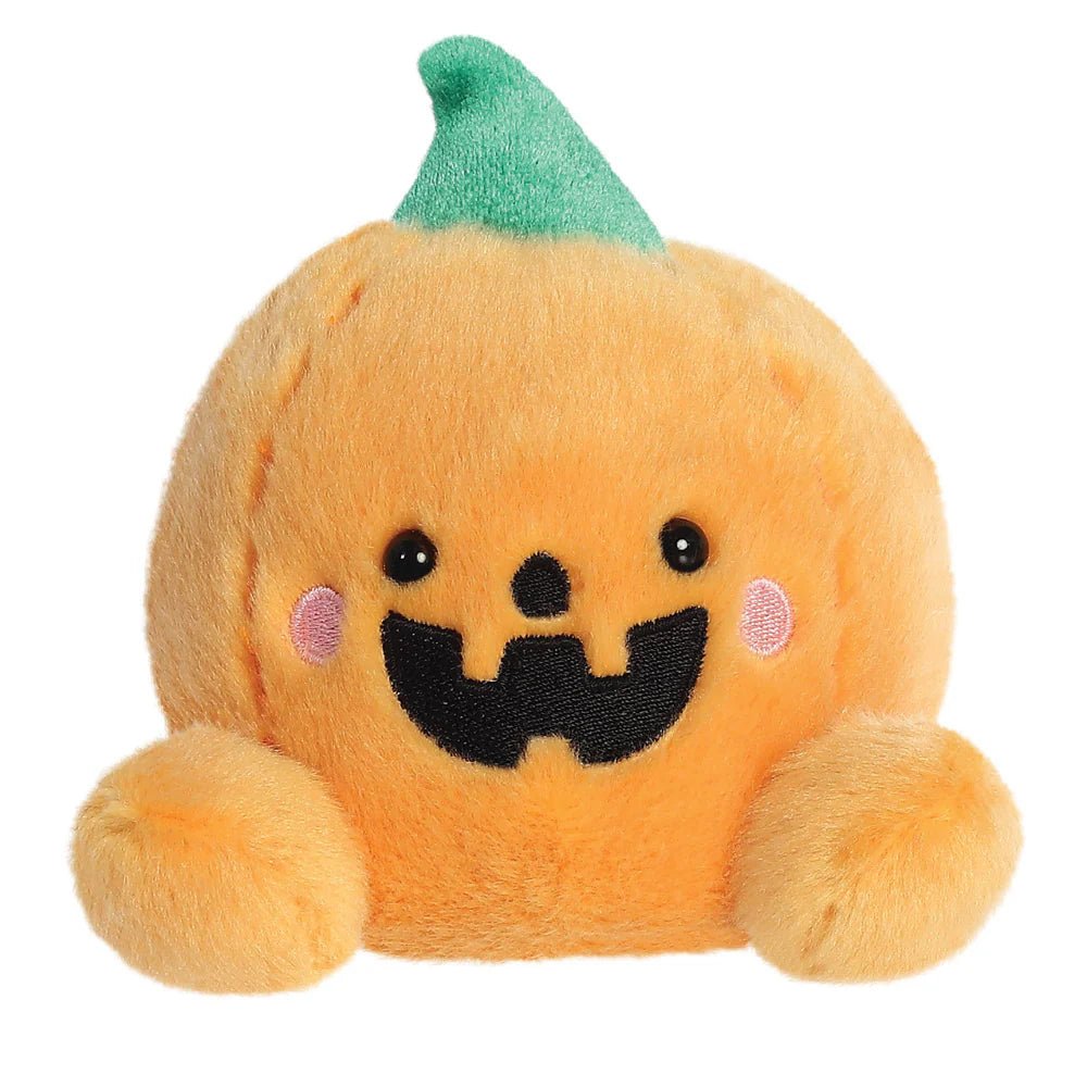 Palm Pals Carver Jack O'Lantern Pumpkin Plush Toy - Palm Pals from thetraditionalgiftshop.com