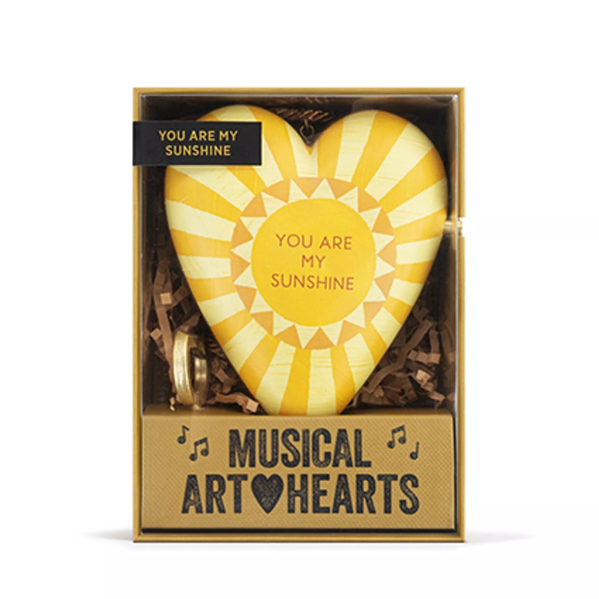 You Are My Sunshine Musical Art Heart - Art Hearts by Demdaco from thetraditionalgiftshop.com