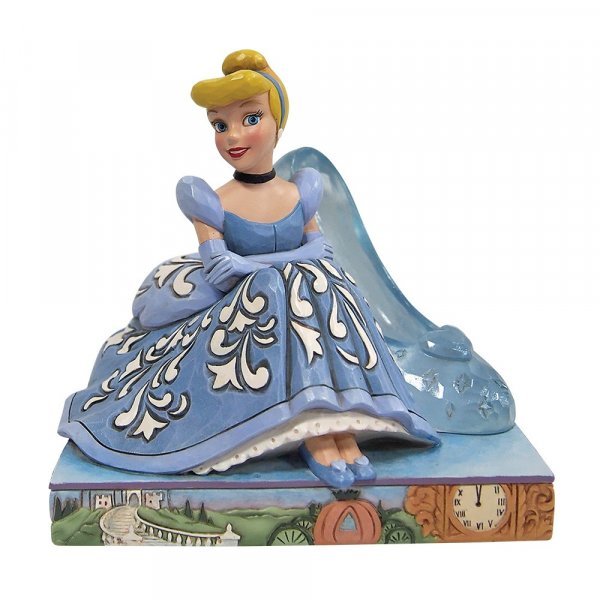 A Magical Midnight (Cinderella with Glass Slipper) - Disney Traditions from thetraditionalgiftshop.com