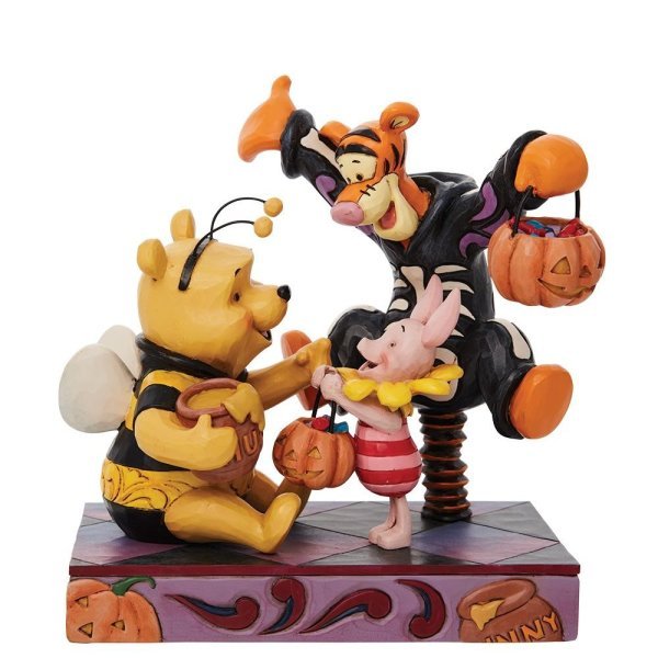 A Spook-tacular Halloween (Winnie the Pooh, Piglet & Tigger) - Disney Traditions from thetraditionalgiftshop.com