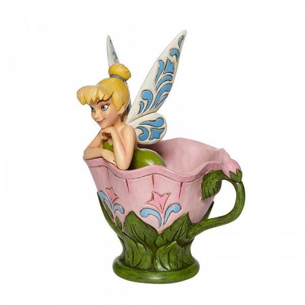 A Spot of Tink (Tinker Bell Sitting in a Flower Cup) - Disney Traditions from thetraditionalgiftshop.com