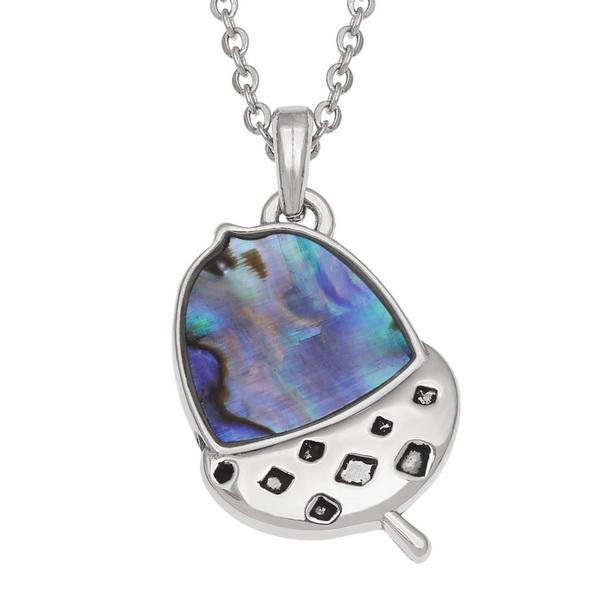 Acorn Paua Shell Necklace - Tide Jewellery from thetraditionalgiftshop.com