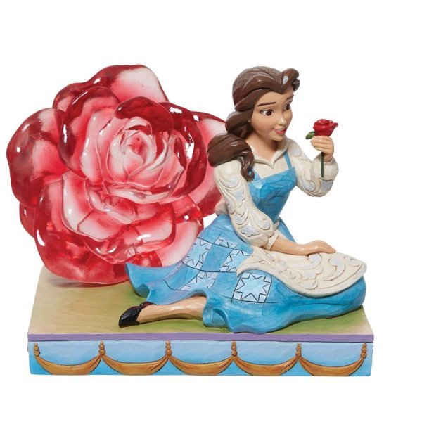 An Enchanted Rose (Belle) - Disney Traditions from thetraditionalgiftshop.com