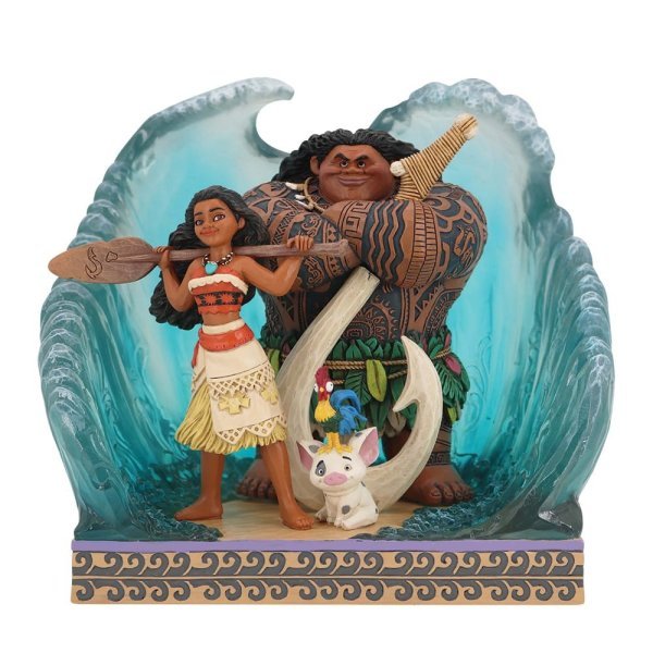 An Epic Adventure (Moana Movie Poster Scene) - Disney Traditions from thetraditionalgiftshop.com