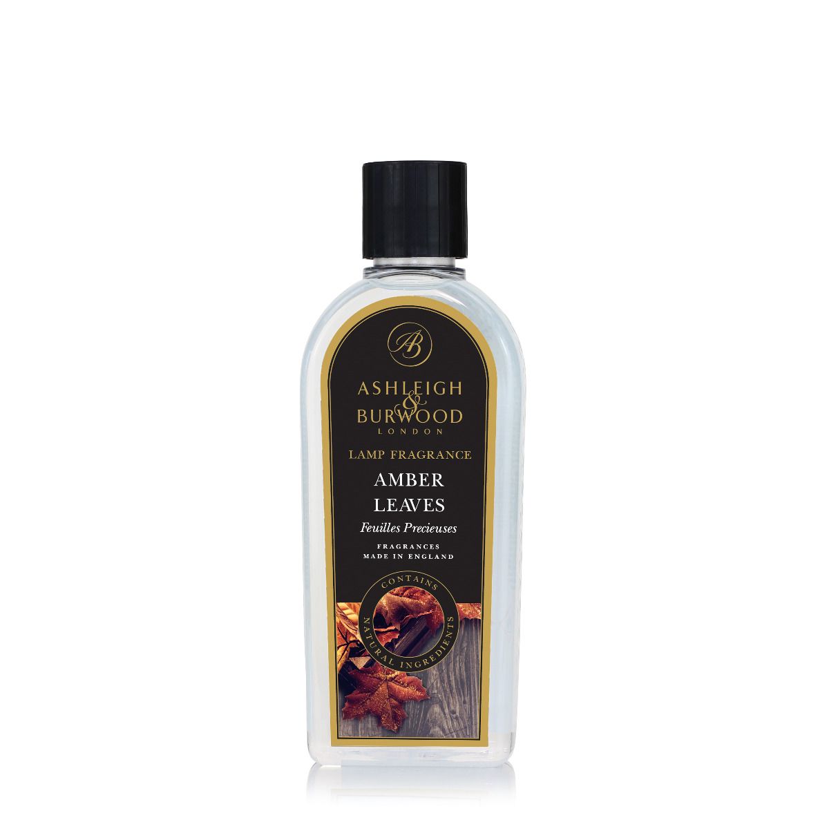 Ashleigh & Burwood Amber Leaves Fragrance Lamp Oil (500ml) - Ashleigh & Burwood Fragrance Lamps from thetraditionalgiftshop.com