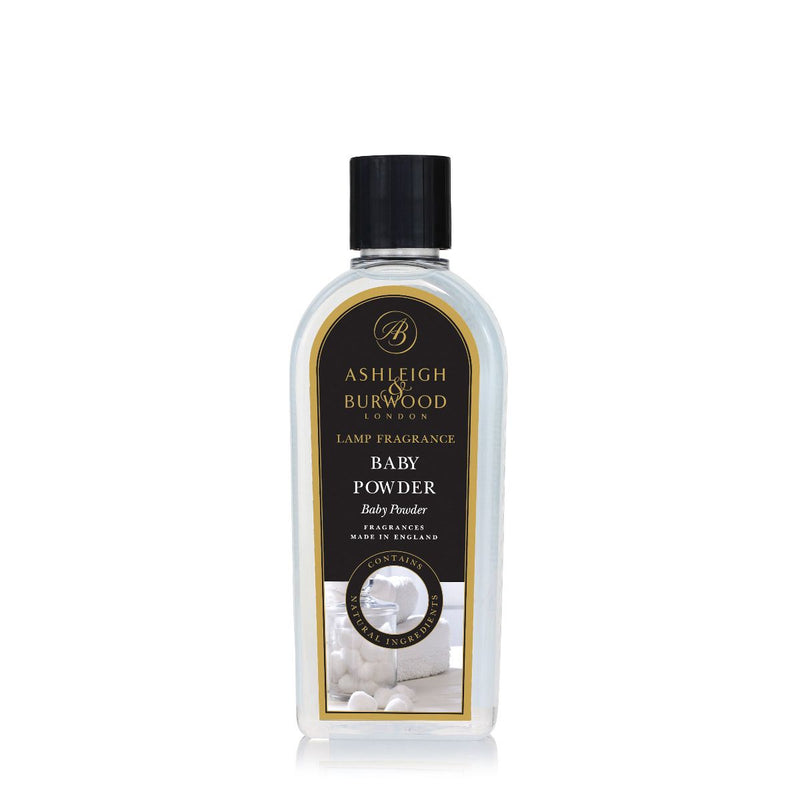 Ashleigh & Burwood Baby Powder Fragrance Lamp Oil (500ml) - Ashleigh & Burwood Fragrance Lamps from thetraditionalgiftshop.com