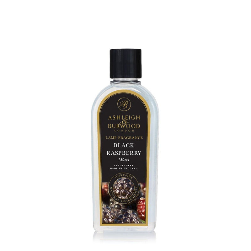 Ashleigh & Burwood Black Raspberry Fragrance Lamp Oil (500ml) - Ashleigh & Burwood Fragrance Lamps from thetraditionalgiftshop.com