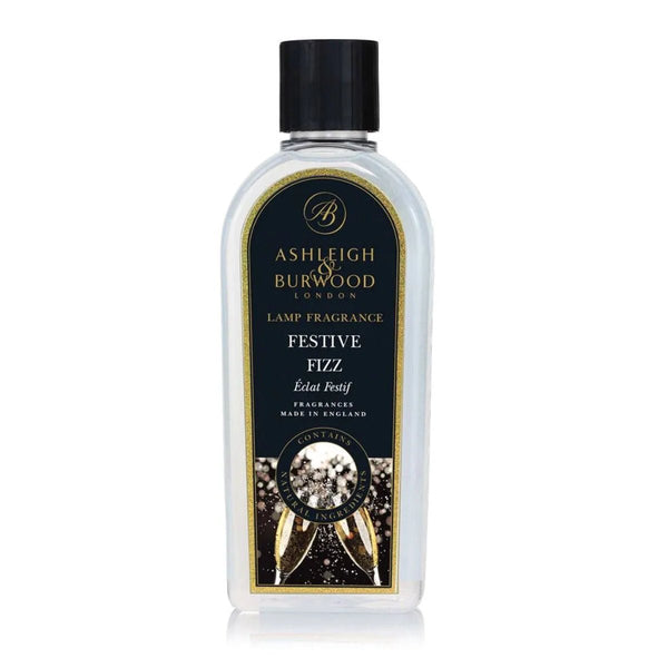 Ashleigh & Burwood Festive Fizz Fragrance Lamp Oil (500ml) - Ashleigh & Burwood Fragrance Lamps from thetraditionalgiftshop.com
