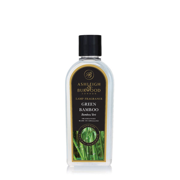 Ashleigh & Burwood Green Bamboo Fragrance Lamp Oil (500ml) - Ashleigh & Burwood Fragrance Lamps from thetraditionalgiftshop.com