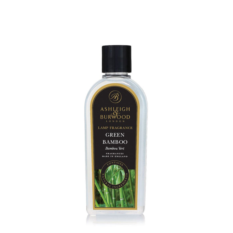 Ashleigh & Burwood Green Bamboo Fragrance Lamp Oil (500ml) - Ashleigh & Burwood Fragrance Lamps from thetraditionalgiftshop.com