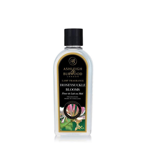 Ashleigh & Burwood Honeysuckle Blooms Fragrance Lamp Oil (500ml) - Ashleigh & Burwood Fragrance Lamps from thetraditionalgiftshop.com