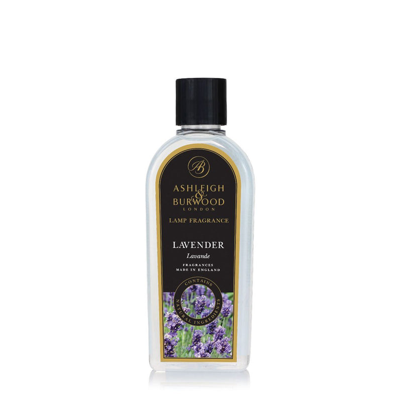 Ashleigh & Burwood Lavender Fragrance Lamp Oil (500ml) - Ashleigh & Burwood Fragrance Lamps from thetraditionalgiftshop.com