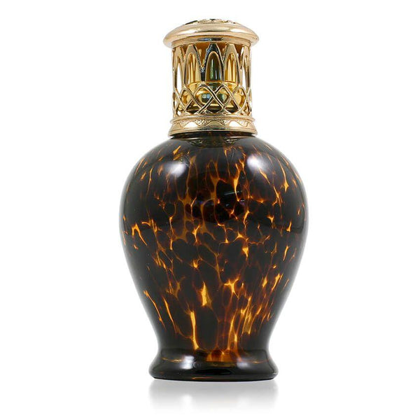 Ashleigh & Burwood Leopard Small Glass Fragrance Lamp - Ashleigh & Burwood Fragrance Lamps from thetraditionalgiftshop.com