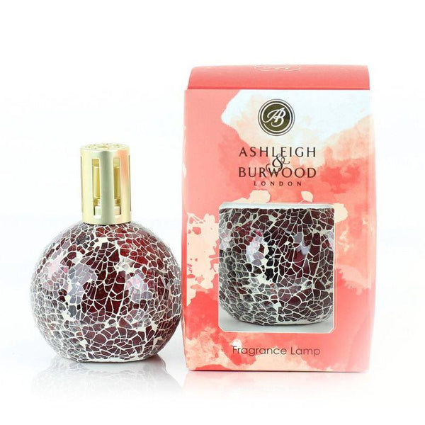 Ashleigh & Burwood Red Life in Bloom Small Fragrance Lamp - Ashleigh & Burwood Fragrance Lamps from thetraditionalgiftshop.com