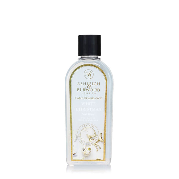 Ashleigh & Burwood White Christmas Fragrance Lamp Oil (500ml) - Ashleigh & Burwood Fragrance Lamps from thetraditionalgiftshop.com
