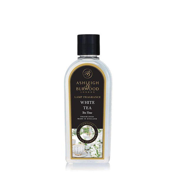 Ashleigh & Burwood White Tea Fragrance Lamp Oil (500ml) - Ashleigh & Burwood Fragrance Lamps from thetraditionalgiftshop.com