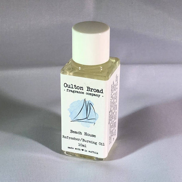 Beach House Fragrance Oil (10ml) - Oulton Broad Fragrance Company from thetraditionalgiftshop.com