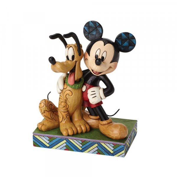 Best Pals (Mickey Mouse & Pluto) - Disney Traditions from thetraditionalgiftshop.com