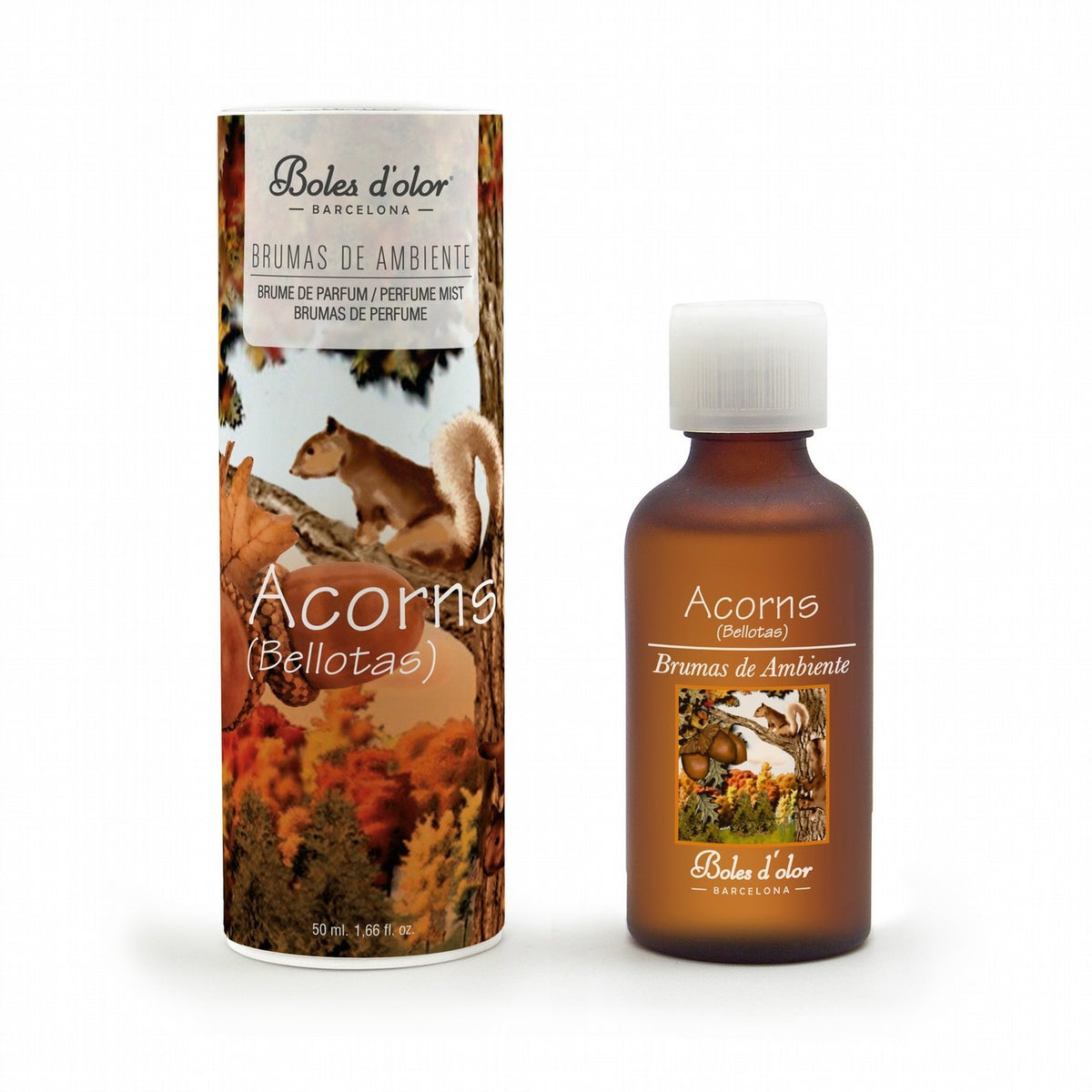 Boles d'olor Acorns (Bellotas) Brumas de Ambiente Essence (50ml) - Boles d'olor Fragrance Mist Oils & Mist Diffusers from thetraditionalgiftshop.com