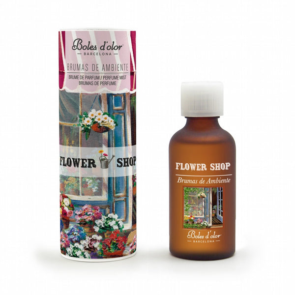 Boles d'olor Flower Shop Brumas de Ambiente Essence (50ml) - Boles d'olor Fragrance Mist Oils & Mist Diffusers from thetraditionalgiftshop.com